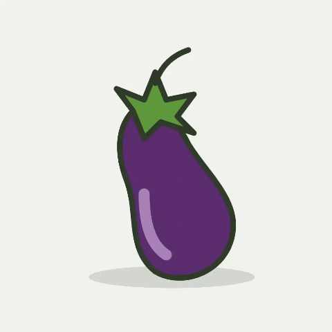 Illustratie van aubergine
