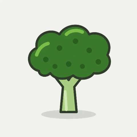 Illustratie van broccoli